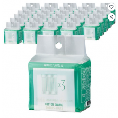 더페이스샵 데일리 코튼 면봉, 300개입, 40개